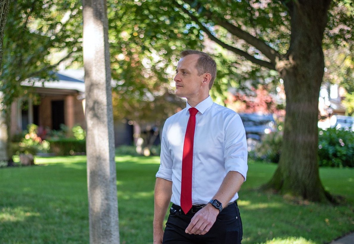 Heino Doessing, Ontario Liberal candidate for Hamilton East–Stoney Creek
